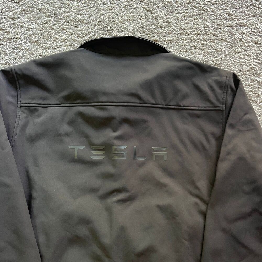 Tesla Soft Shell Jacket Performance Full Zip Blac… - image 4
